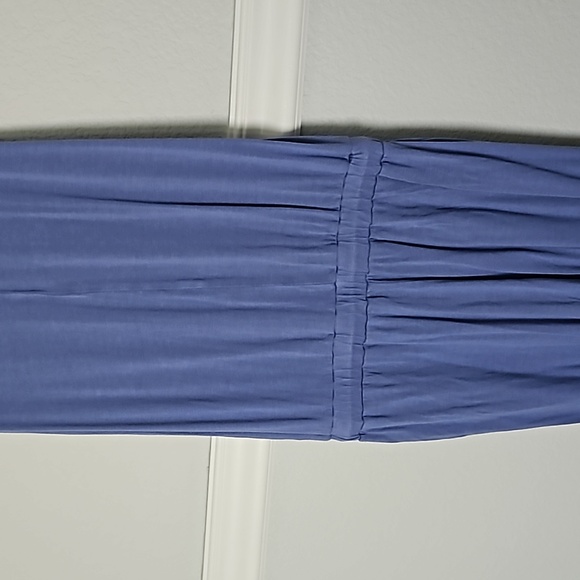 Forever 21 Contemporary Sleeveless V-neck Jumpsuit Drawstring Waist Pockets S - Picture 7 of 8